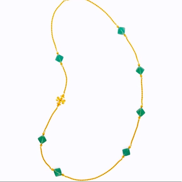 Tory Burch Roxanne delicate chain necklace - Picture 3 of 9